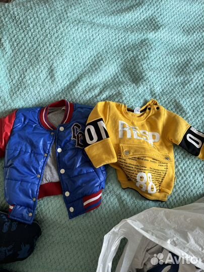 Отдам даром детские вещи на мальчика