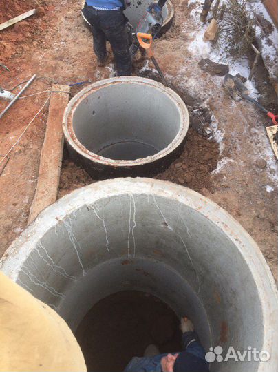 Колодцы септики дренажи