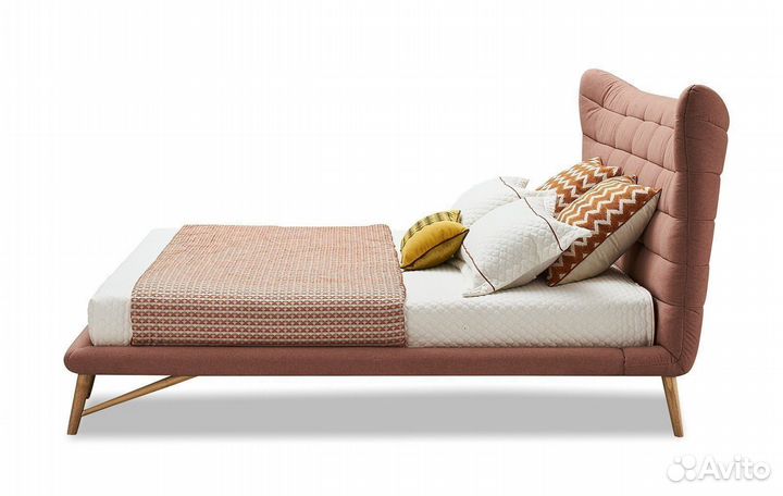 Кровать Venezia 180х200, коралловый