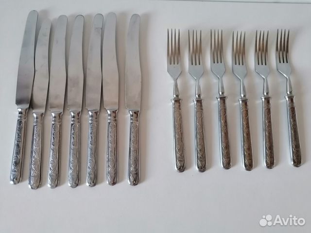 Набор столовых приборов СССР нержавейка