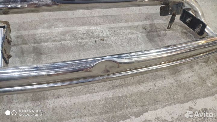 Защита заднего бампера Toyota LC Prado