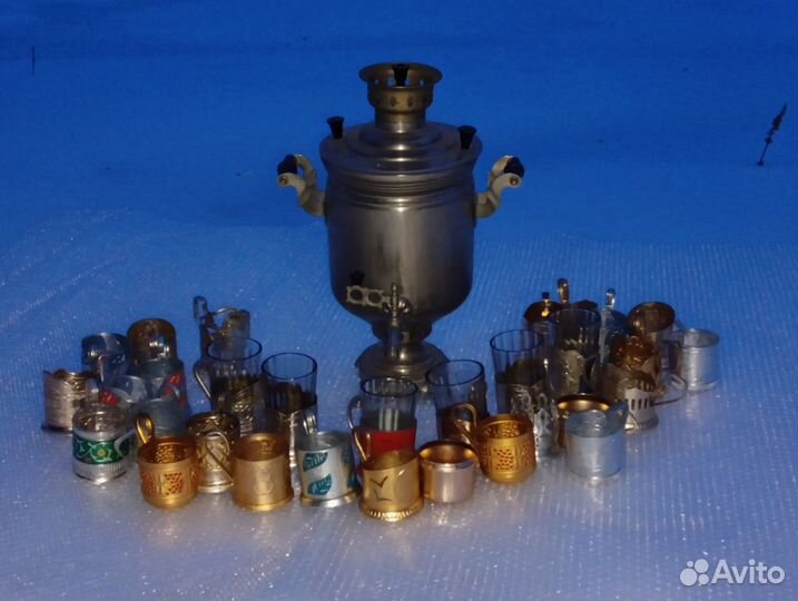 Самовар на дровах СССР Угольный