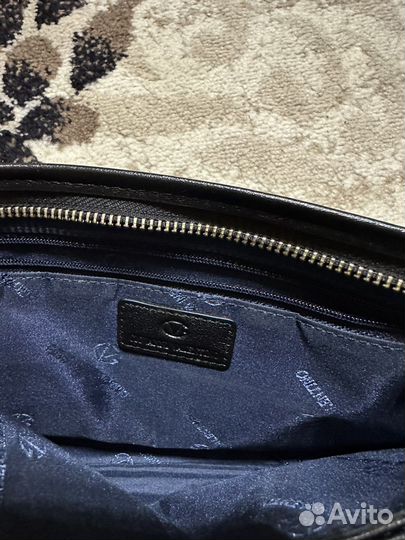 Барсетка кожаная, мужская