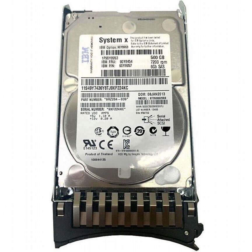 [90Y8957] Жесткий Диск Ibm 500gb Sas 2,5 90y8957