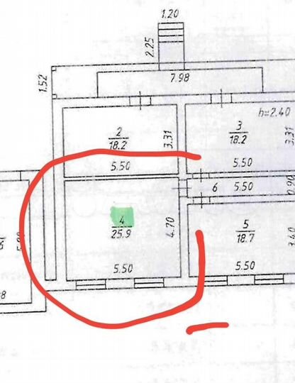 Складское помещение, 26 кв.м