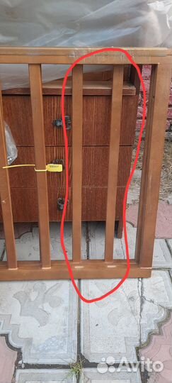 Детская кровать с новым матрасом