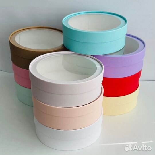 Круглые коробки (шляпные коробки )