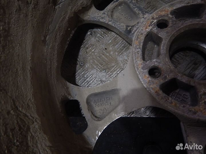 Диск колесный литой R16 5*110 j6,5 ET37 DIA65,1 (Р