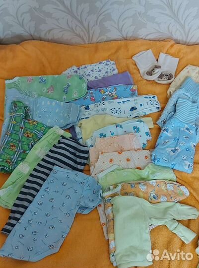 Большой пакет вещей от0-до1 +два коврика