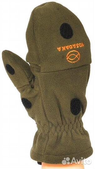 Перчатки-варежки флисовые с мембраной