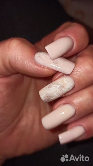 Маникюр наращивание