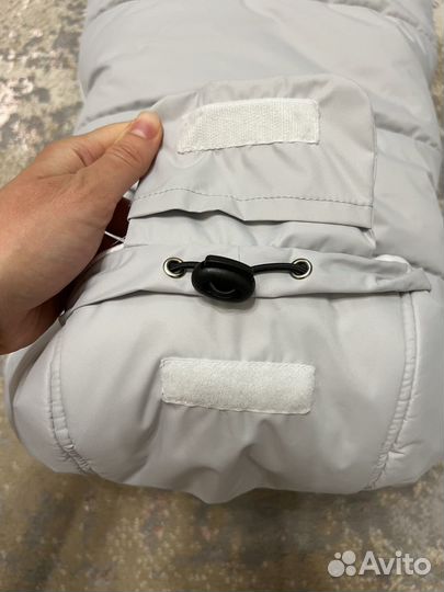 Зимний конверт в коляску мимими для новорожденного