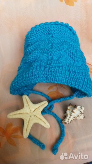 Чепчик с волнами