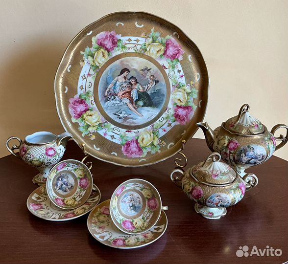 Антикварный набор Тет-а-тётя. 1900г Вена