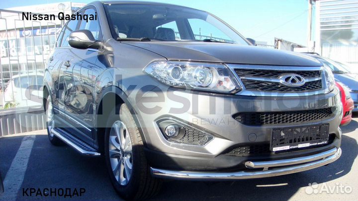 Пороги подножки Nissan Qashqai Classik