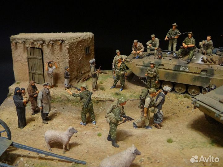 Модели танков диорамы макеты панорамы WW2