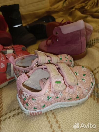 Обувь для девочки пакетом 21 р