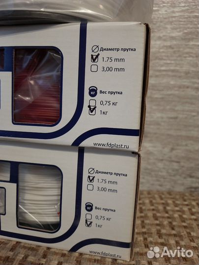 Пластик для 3d принтера petg 3 катушки
