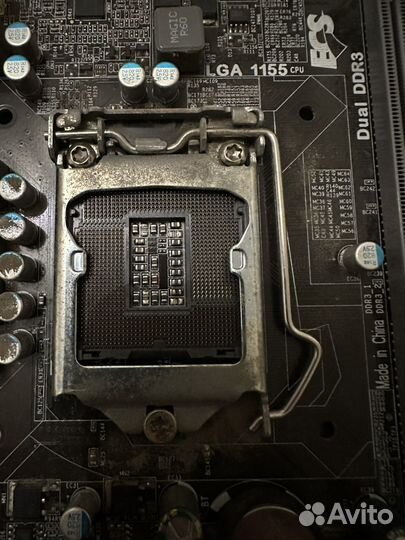 Материнская плата ECS h61h2 m6