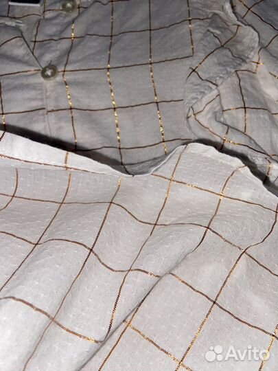 Белая блузка для девочки 104