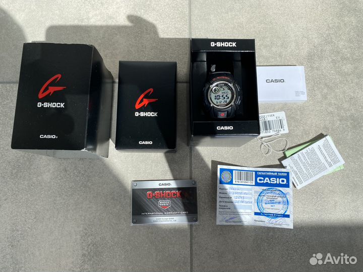 Часы casio g shock g-2900