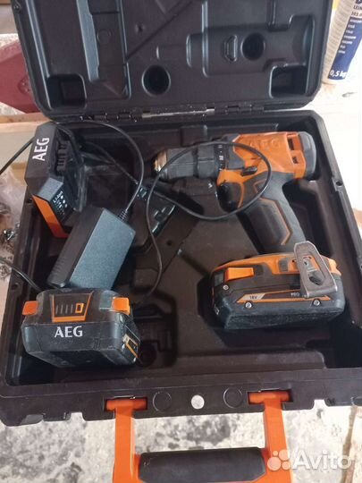 Шуруповерт AEG 18 вт