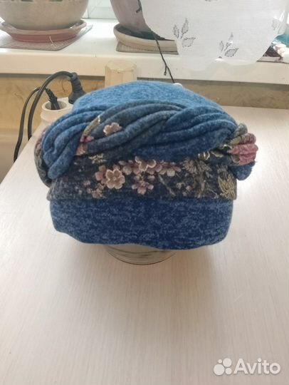 Женская шапка тюрбан