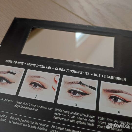 Nyx палетка теней для бровей