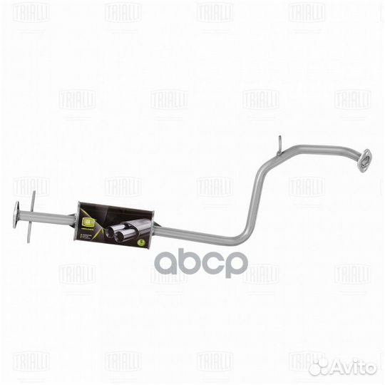 Резонатор hyundai accent 00- tagaz eam0801 Trialli