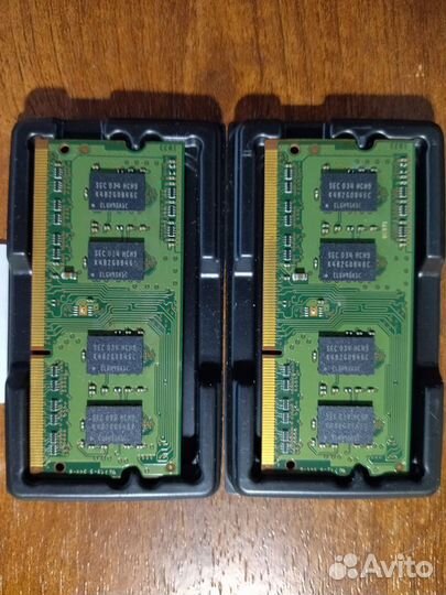 Оперативная Память DDR3 4gb(2+2) для ноутбука