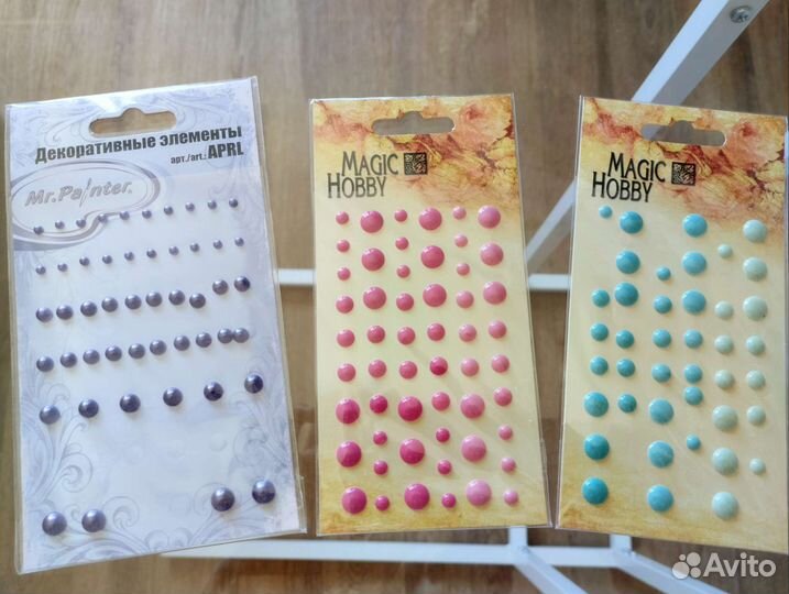 Наклейки, штампы и др. для скрапбукинга, поделок