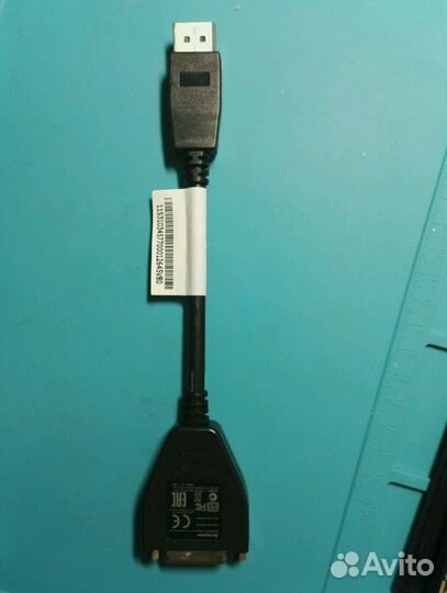 Адаптер DisplayPort к DVI-D (SingleLink)