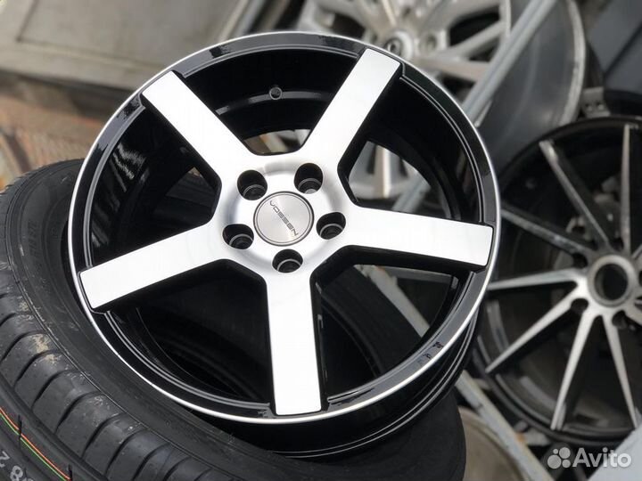 Диски R16 Vossen на Volkswagen Polo, Skoda Rapid