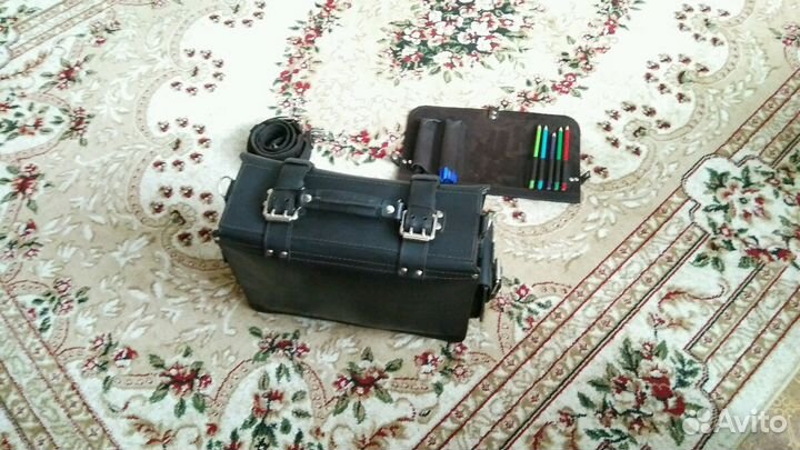 Портфель из натуральной кожи