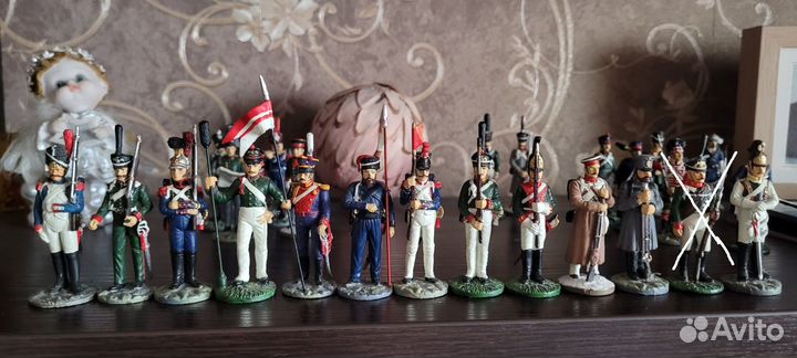 Оловянные солдатики наполеоновские войны