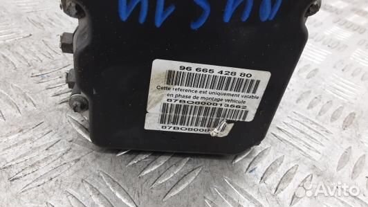 Блок ABS citroen C5 2 (94S14KW01)