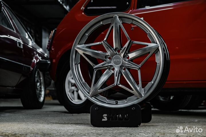 Кованые диски SL655 R19 на Mercedes E