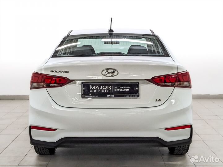 Hyundai Solaris 1.6 AT, 2017, 122 138 км