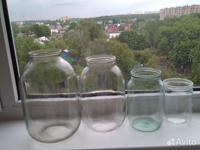 Стеклянная банка 3л, 2л, 1л, 0,5л
