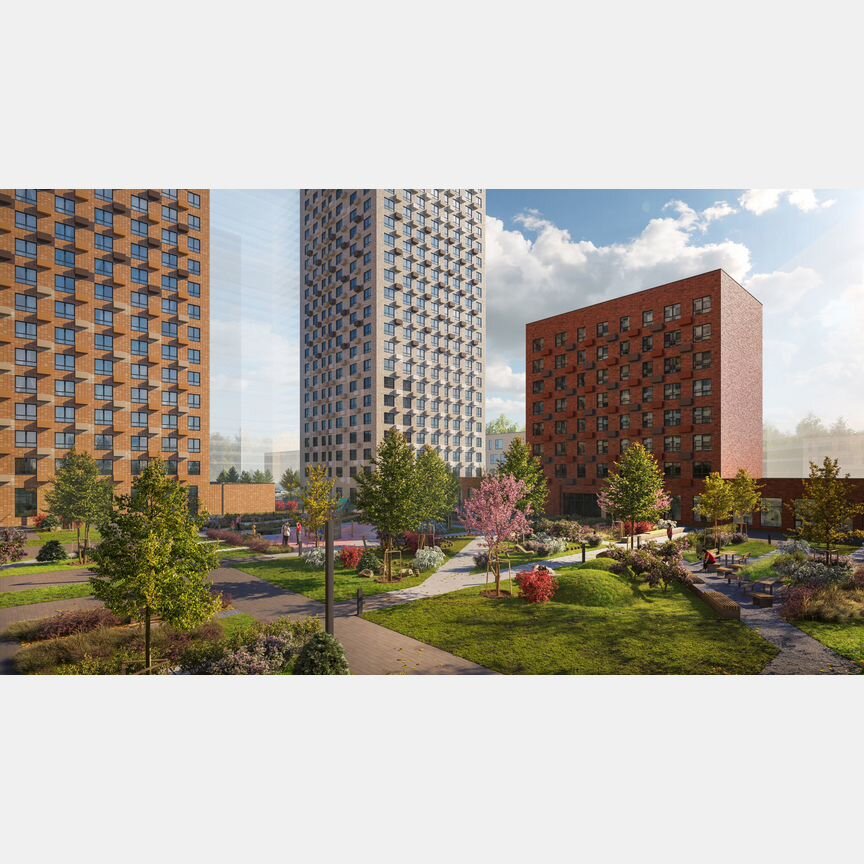 Квартира-студия, 19,8 м², 32/33 эт.