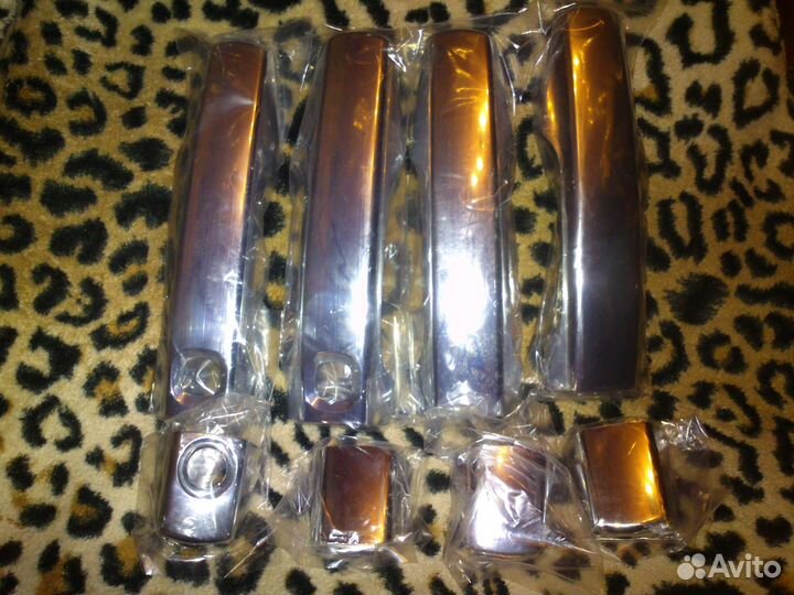 Накладки хром на ручки land cruiser/lexus