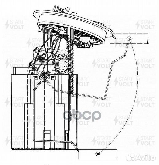 Модуль топливного насоса VAG Octavia A7