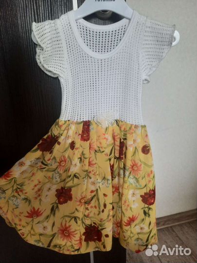 Платье для девочки новое