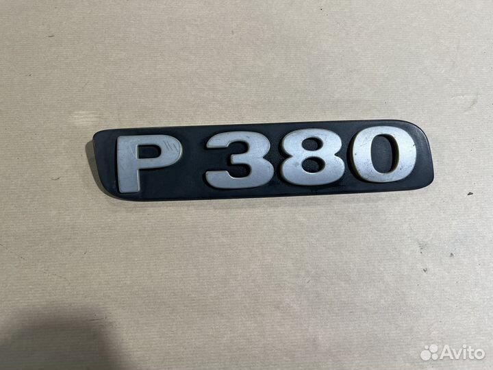 Шильдик P380 scania