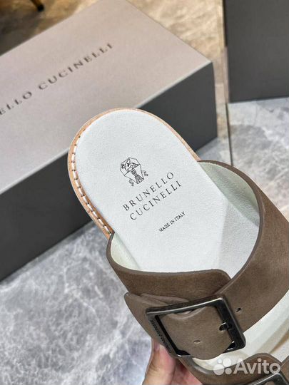 Шлепанцы мужские brunello cucinelli
