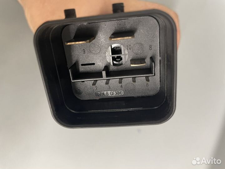 Блок управления вентилятором volkswagen polo