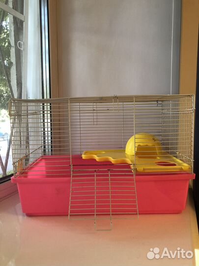 Клетка для грызунов пластиковая