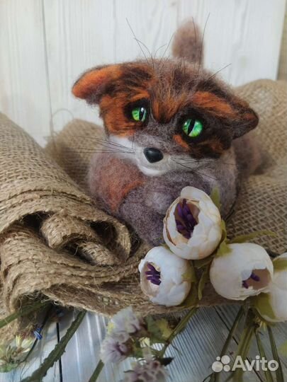 Лиса. Игрушки ручной работы