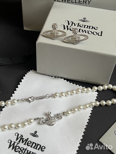 Комплект колье и серьги Vivienne Westwood