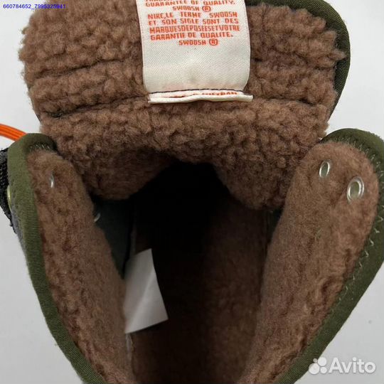 Кроссовки Nike Air Force 1 Duckboot (с мехом) (Арт.84003)